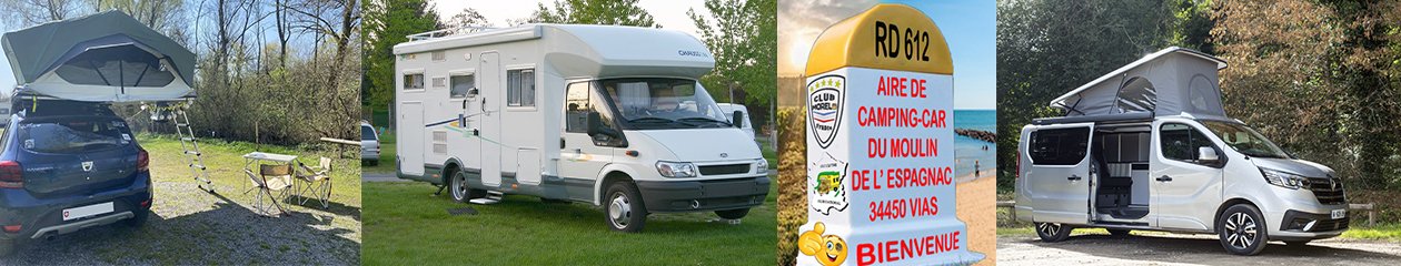 Aire Naturelle de camping-car du Moulin de l'Espagnac  a Vias